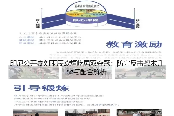 印尼公开赛刘雨辰欧烜屹男双夺冠：防守反击战术升级与配合解析